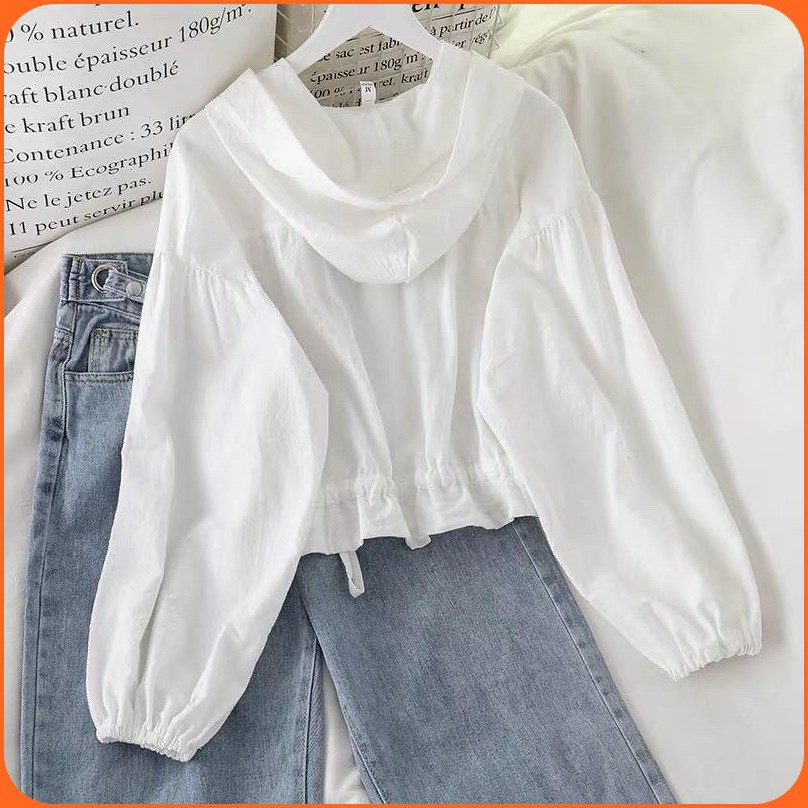 Áo Hoodie Cotton Trơn Kẻ Sọc Dáng Rộng Phong Cách Thời Trang Harajuku Dành Cho Nữ X1L6