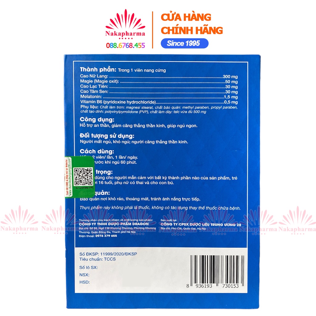 FAIRYSLEP - Hỗ trợ an thần, giảm căng thẳng thần kinh, giúp ngủ sâu ngon giấc – Fairy Slep – Fairysleep – Fairy Sleep