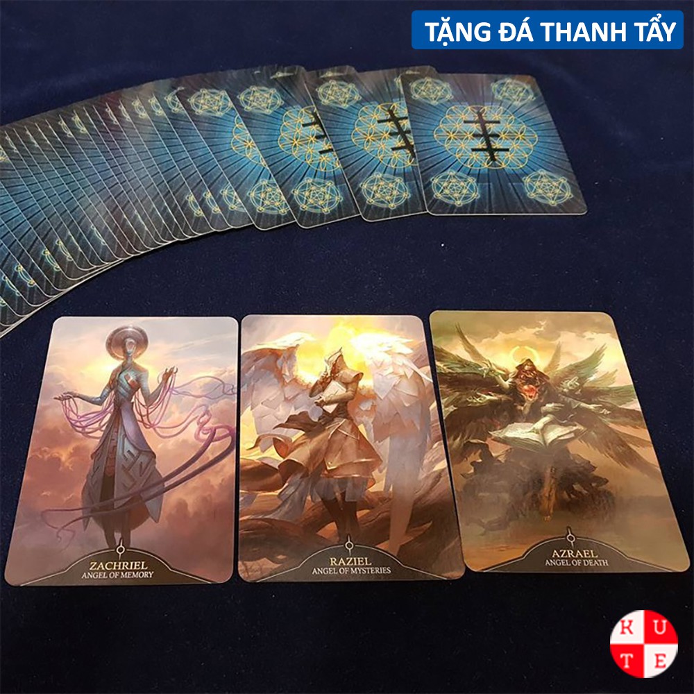 Bài Oracle Angelarium Oracle Of Emanations 32 Lá Bài Tặng File Tiếng Anh Và Đá Thanh Tẩy C94