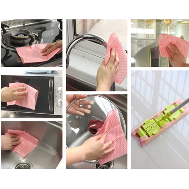 Khăn Lau Đa Năng Vệ Sinh Vết Bẩn Nhanh Chóng