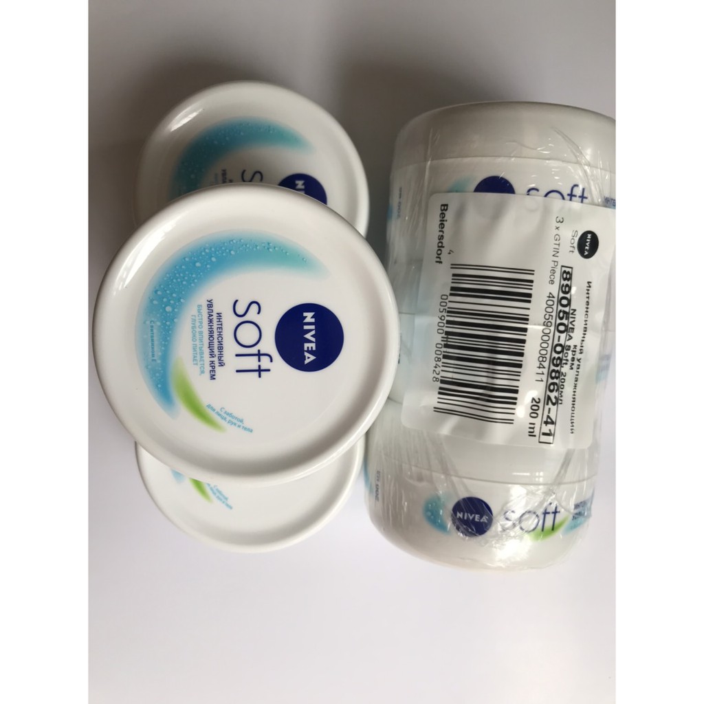 Kem Nivea Soft Refreshingly Soft Moisturising Cream 200ml của Nga