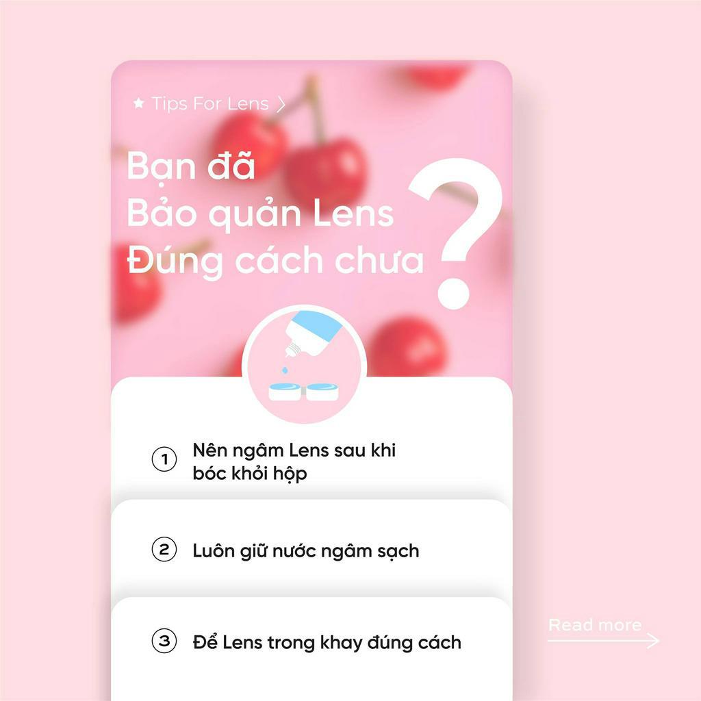 Nhỏ mắt chuyên dụng cho lens Fresh Eyes chính hãng Hàn Quốc