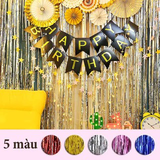Rèm Kim Tuyến Trang Trí Tiệc - Size 1x2m và 1x3m - Có Nhiều Màu Để Chọn