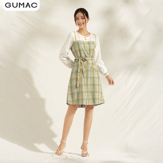 Đầm nữ phối 2 nút DA1172 GUMAC