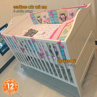 Nôi cũi 3 trong 1 Darling - Mẹ Vì Bé