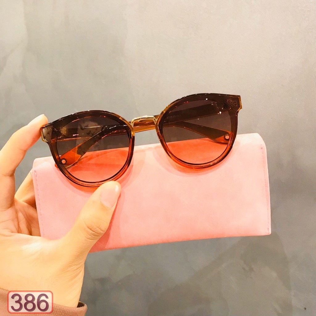 Mắt Kính Thời Trang Nữ Hot Trend K386 6633 Siêu Hot - Hazo