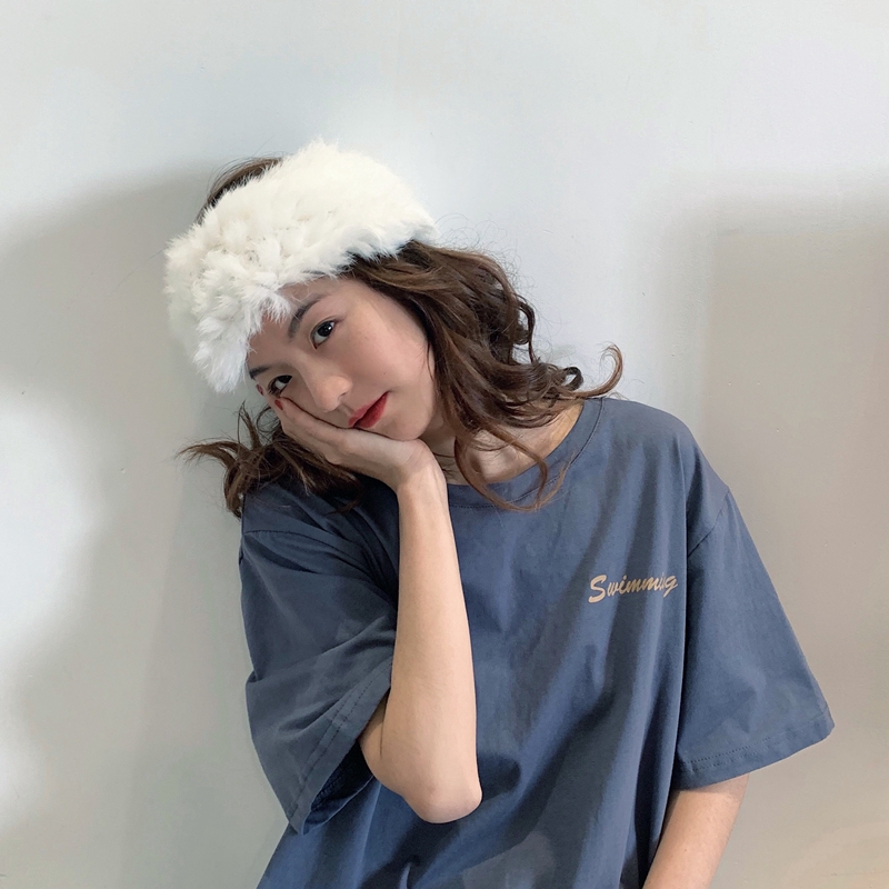 SUXI Đầm Nữ Ngắn Tay Kiểu Hàn Quốc