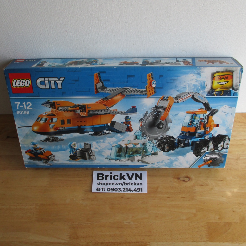 LEGO City 60196 Máy Bay Tiếp Tế Bắc Cực