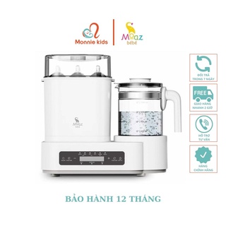 Máy tiệt trùng hơi nước Moaz Bebe MB031 sấy khô, đun nước pha sữa đa năng cho bé