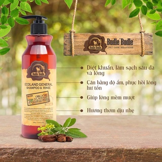 [ NK Hàn Quốc ] SỮA TẮM CHO CHÓ BUDLE BUDLE 500ml