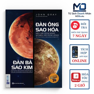 [Mã LT50 giảm 50k đơn 250k] Sách Kỹ Năng - Đàn Ông Sao Hoả Đàn Bà Sao Kim Phiên Bản Đặc Biệt - Bizbooks - 8935246923429