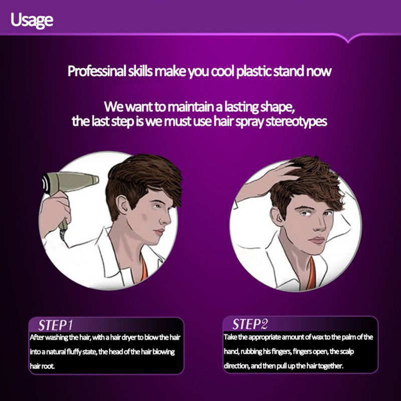 Sáp mềm BIOAQUA tạo kiểu tóc cho nam nữ