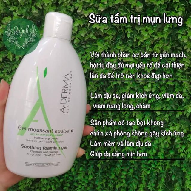 Sữa tắm aderma gel