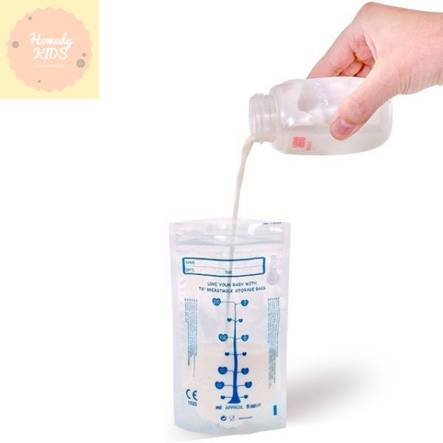 [Hàng Chính Hãng] Túi Đựng Sữa Unimom Hàn Quốc 210ml, Hộp 30 Túi Bảo Quản Sữa Mẹ Compact Không Có BPA, An Toàn, Tiện Lợi