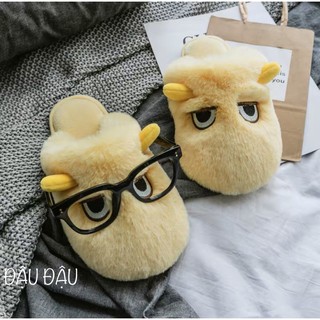 DÉP BÔNG ANGRY EYES LÔNG CỪU CAO CẤP