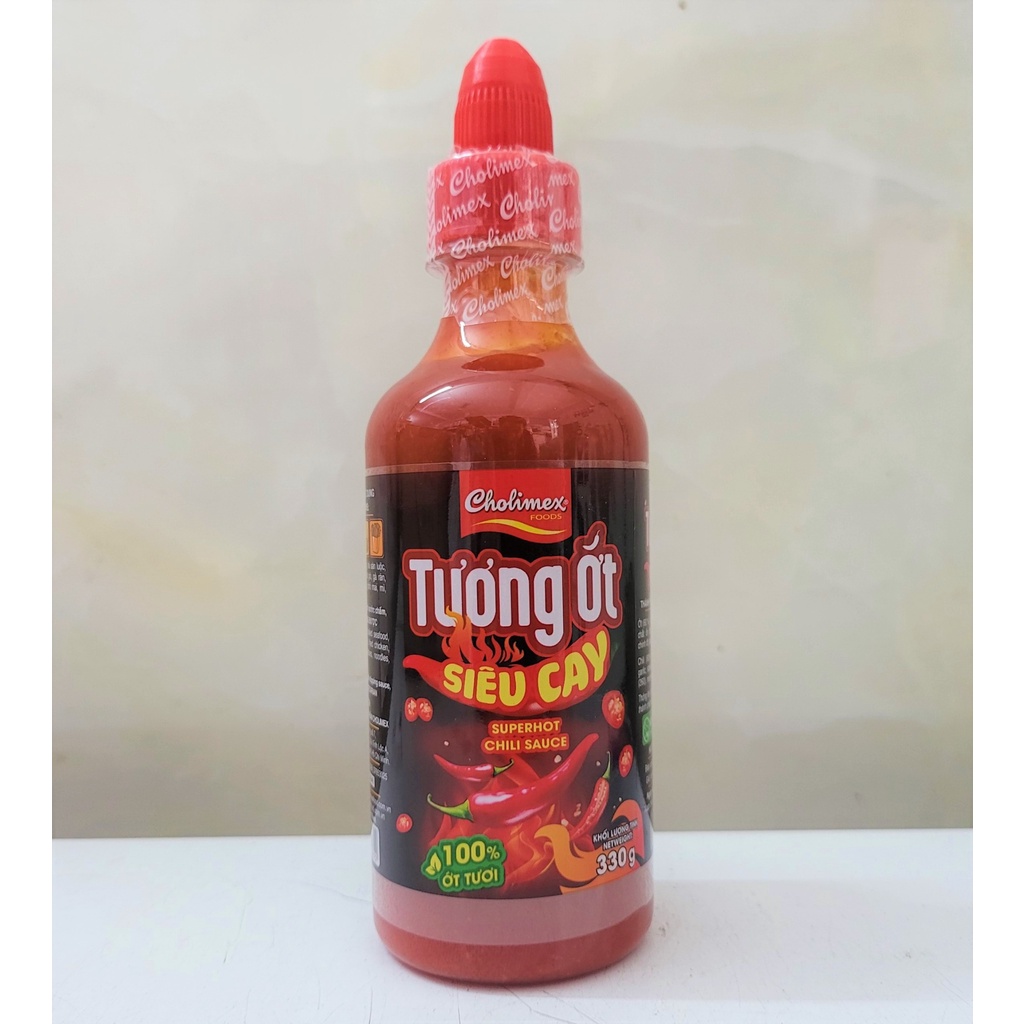 [Chai 330g] TƯƠNG ỚT SIÊU CAY [VN] CHOLIMEX Super Hot Chili Sauce