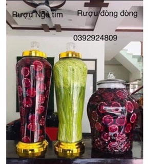 Ngô tím ngâm ruou