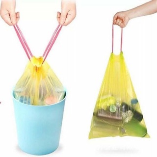 Túi Đựng Rác Quai Rút Đa Năng ( giá bao gồm 1 cuộn 15 túi )