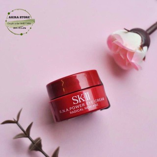 [AUTH_CHÍNH HÃNG] KEM DƯỠNG MẮT SK-II SK2 SKll R.N.A Power Eye Cream Radical New Age Nhật Bản (2.5g)
