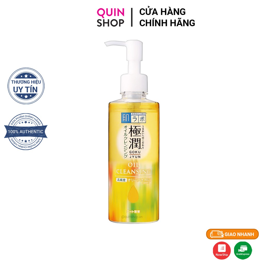 Dầu Tẩy Trang Dưỡng Ẩm Hada Labo Gokujyun Oil Cleansing