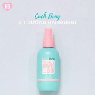 Xịt phồng tóc HAIRBURST VOLUME & GROWTH ELIXIR