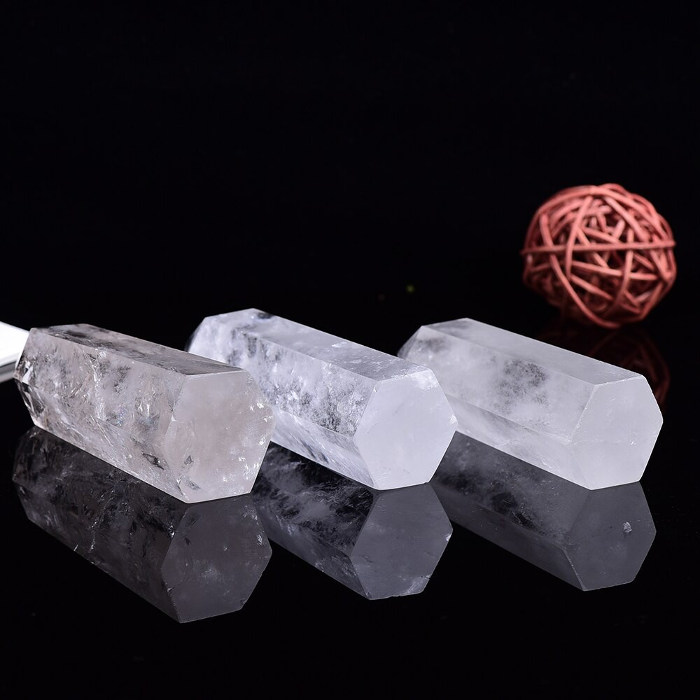 Trụ đá thanh tẩy Clear Quartz