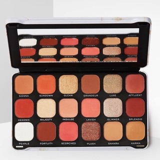 Bảng mắt Makeup Revolution Decadent/Allure