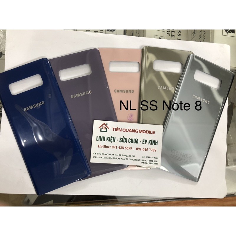 Nắp lưng , Viền sườn Samsung Note 8