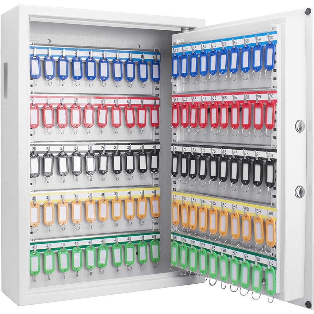 Tủ treo chìa khóa Barska 100 Key Cabinet Digital (100 chỗ móc chìa, khóa kỹ thuật số) (Hãng Barska - Mỹ)