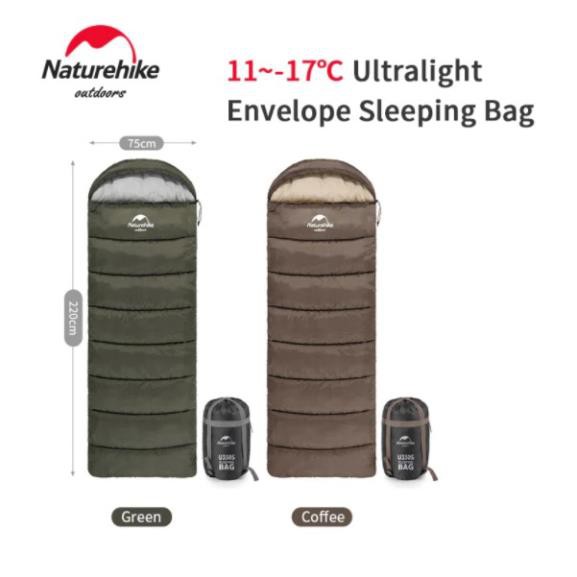 Túi ngủ đơn siêu nhẹ có mũ NatureHike NH20MSD07
