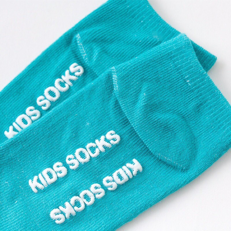 Tất chống trượt hình thú loại cổ ngắn cho trẻ sơ sinh KIDS SOCKS