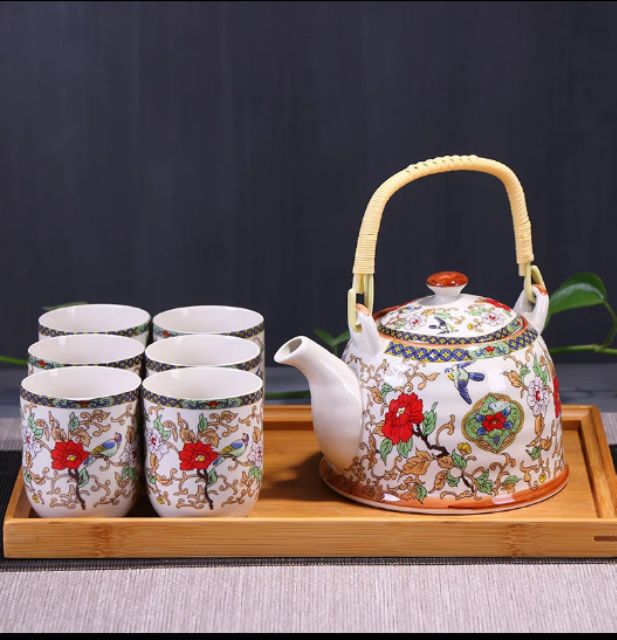 Bộ ấm trà 6 chén + 1 ấm