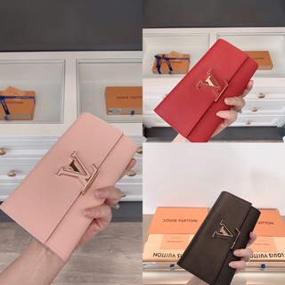 Ví LV capu supper fullbox vip túi vải ảnh thật
