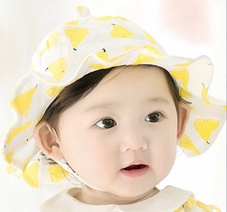 (còn màu xanh da trời)Mũ tai bèo cho bé