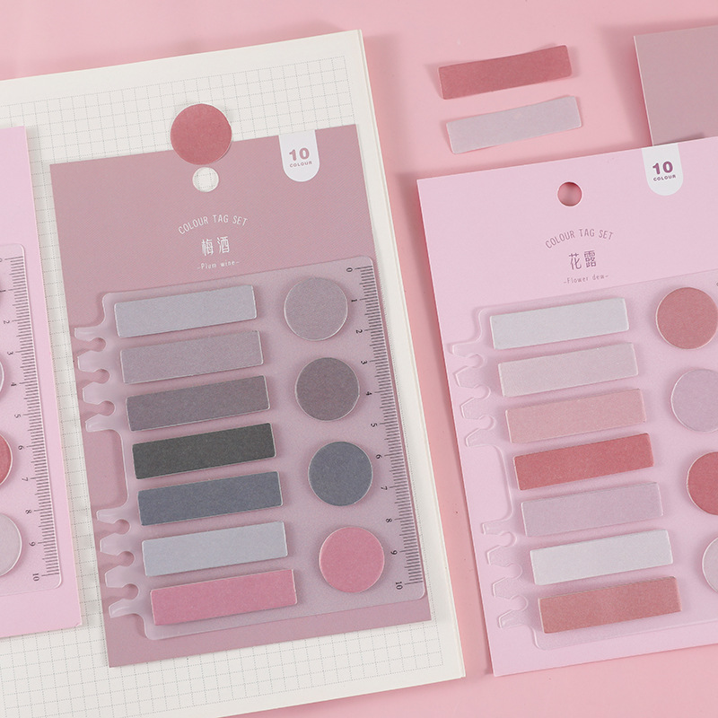 Giấy Ghi Chú Nhiều Kích Cỡ Màu Sắc Tiện Lợi Xinh Xắn