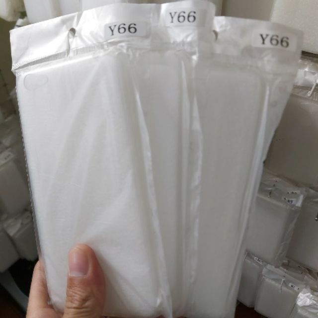 Combo 3 chiếc ốp silicon vivo Y66 trong suốt (loại A)