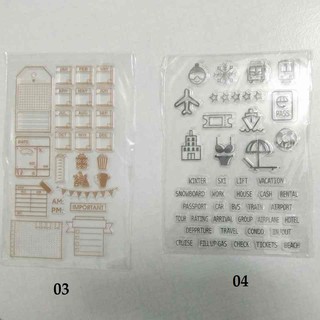 Các mẫu dấu trong suốt (stamp)