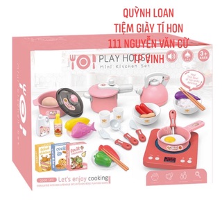 Bộ đồ chơi nấu ăn bếp từ cho bé
