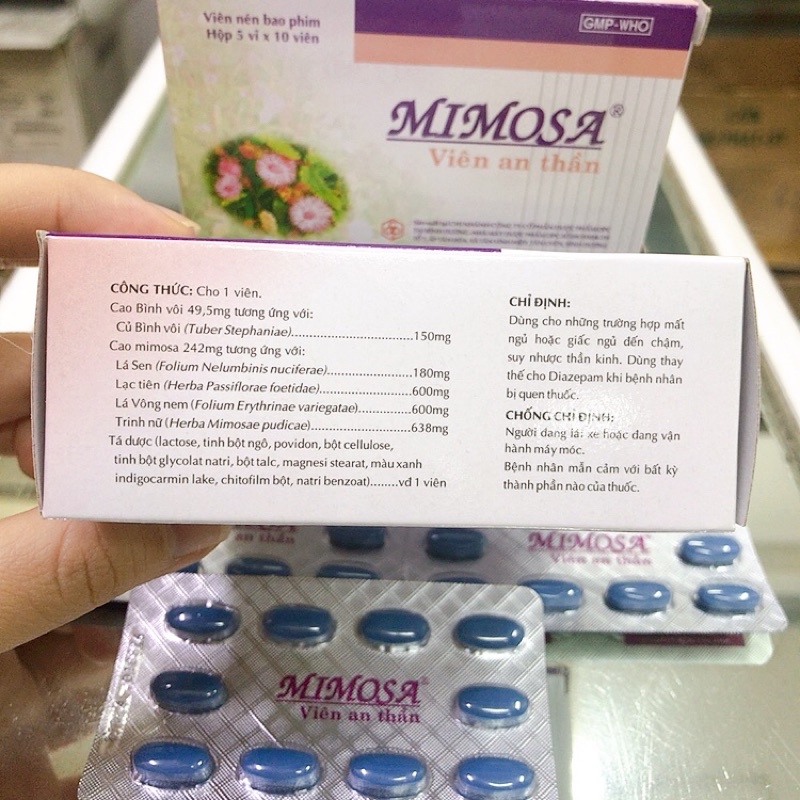 Viên an thần thảo dược MIMOSA