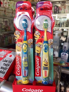 Bàn Chải Đánh Răng Colgate hình minions  trẻ em