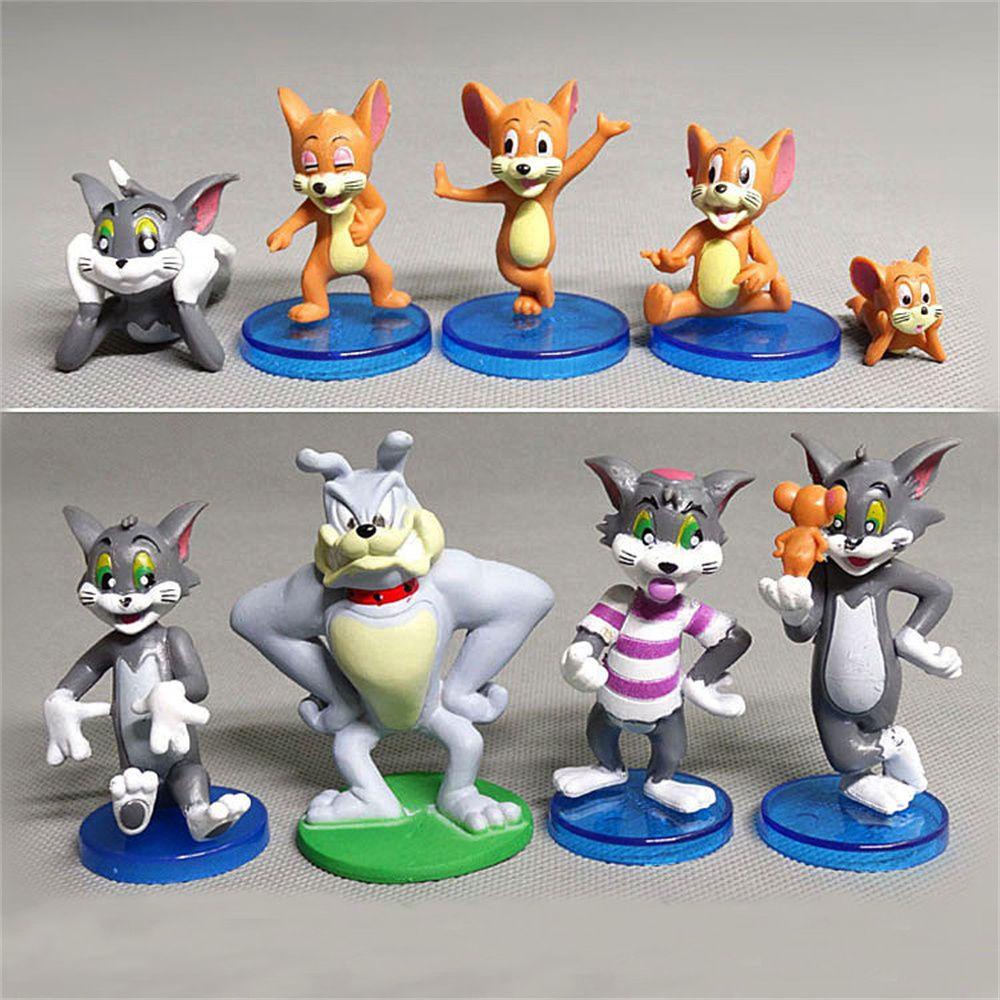 DARNELL Mô Hình Nhân Vật Tom &amp; Jerry Trang Trí Bánh Kem