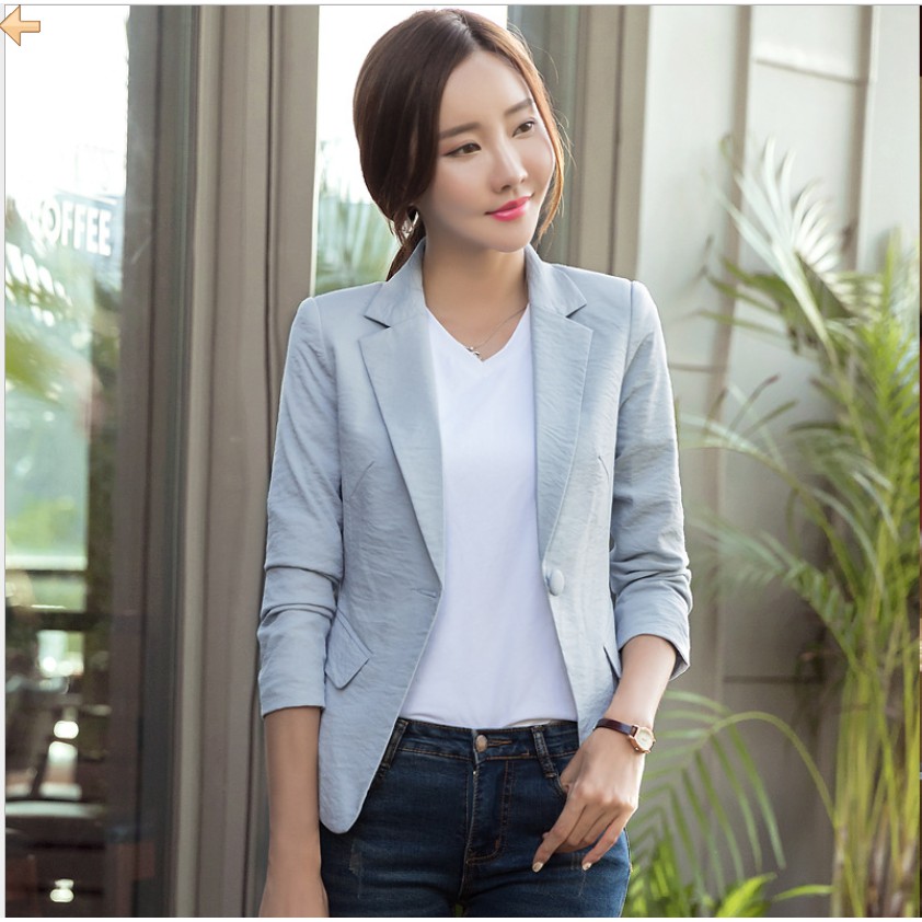 Áo vest Nữ ANN62 màu XÁM XANH fomr dài chuẩn đẹp
