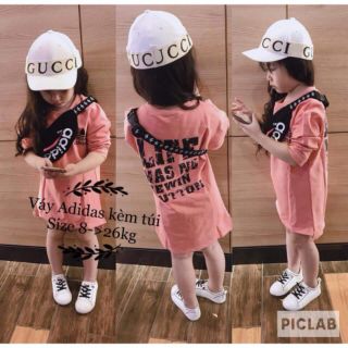 SET VÁY KÈM TÚI ADIDAS