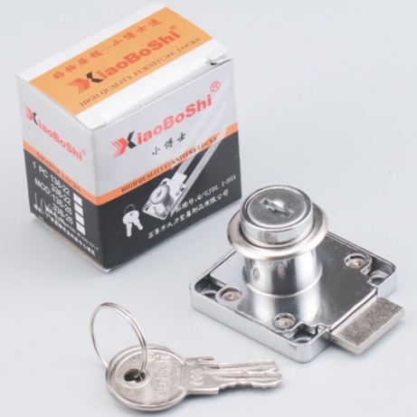 Ổ khóa tủ Inox Ổ khóa hộc kéo kèm vít Ổ khóa tủ gỗ cao cấp chắc chắn