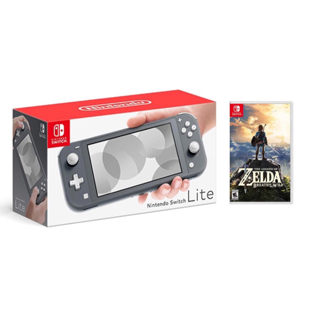 Nintendo Switch LiteKèm Game Zelda Breath Of The Wild Black