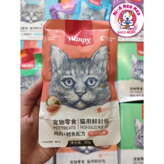 PATE WANPY cho mèo gói 80gr