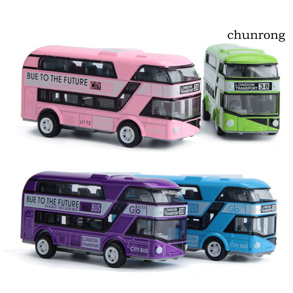 Cr Mô Hình Xe Buýt Đồ Chơi Mini Bằng Hợp Kim Độc Đáo Thú Vị Cho Bé