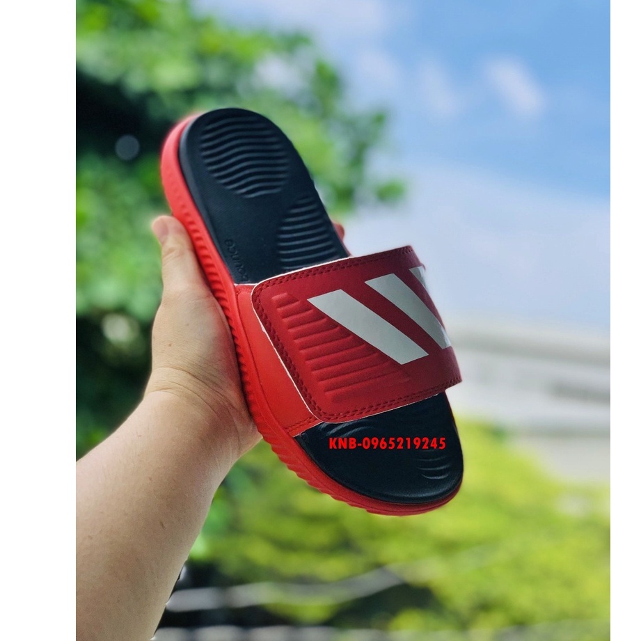 Dép 𝐀𝐃𝐈𝐃𝐀𝐒,dép adidas,dep adidas Alphabounce,dép quai ngang nam nu 3 sọc hàng xịn 1-1 đế dày nhẹ tặng hộp đen quai đỏ
