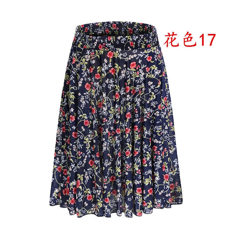 Chân Váy Lụa Dài Cho Phụ Nữ Trung Niên Và Người Lớn Tuổi