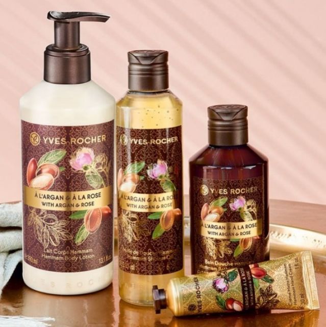 Kem dưỡng da tay Yves Rocher Argan Rose Hand Cream 30ml | BigBuy360 - bigbuy360.vn